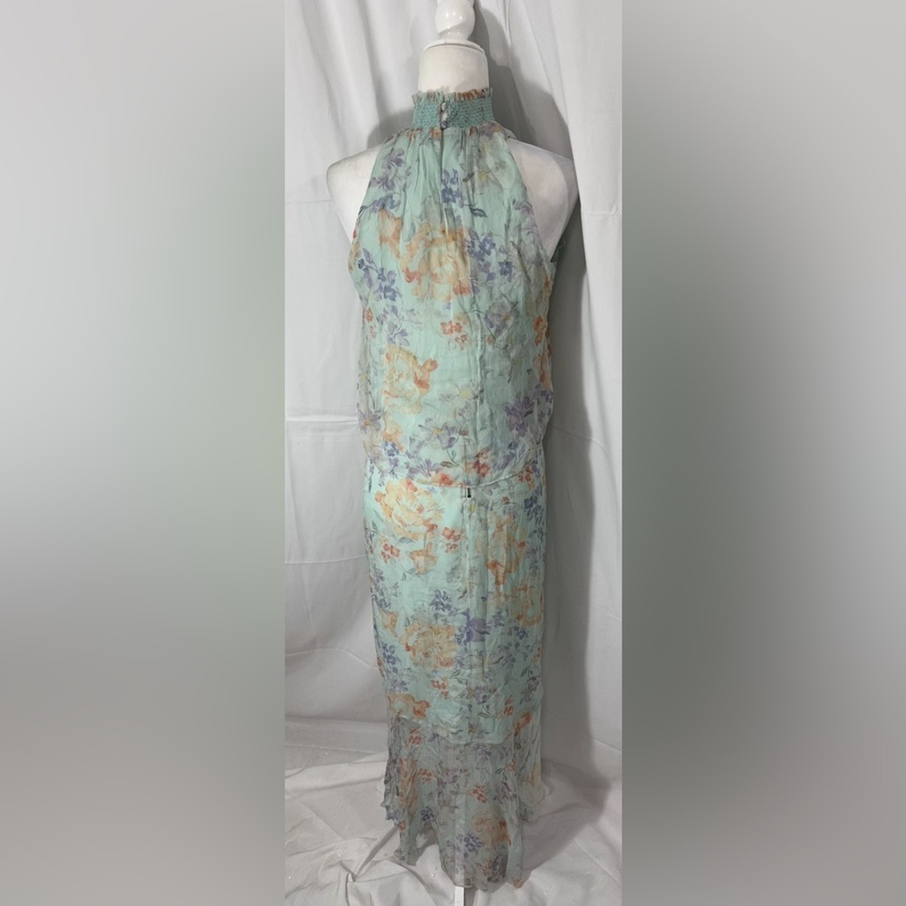 Alice + Olivia Caily Skirt & Annmarie Floral Georgette Top Set  0 Skirt / XS Top - Picture 8 of 12